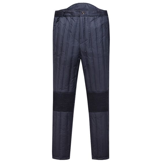 
Middle-aged and elderly down pants men's father and grandfather waist protection knee pads inside and outside wearing down warm pants old men's down suit men