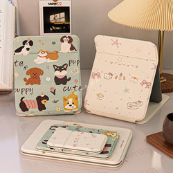 Folding Makeup Mirror, Portable Small Mirror for Student Dormitory, Desktop Standable Large Dressing Mirror, Portable Home Beauty Mirror