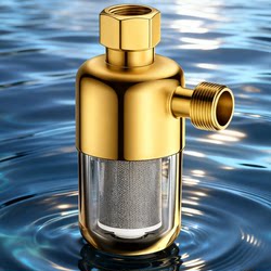 Water Heater Pre-Filter for Household Gas and Electric Water Heaters, Dedicated Tap Water Filter, Anti-Scaling Water Purifier