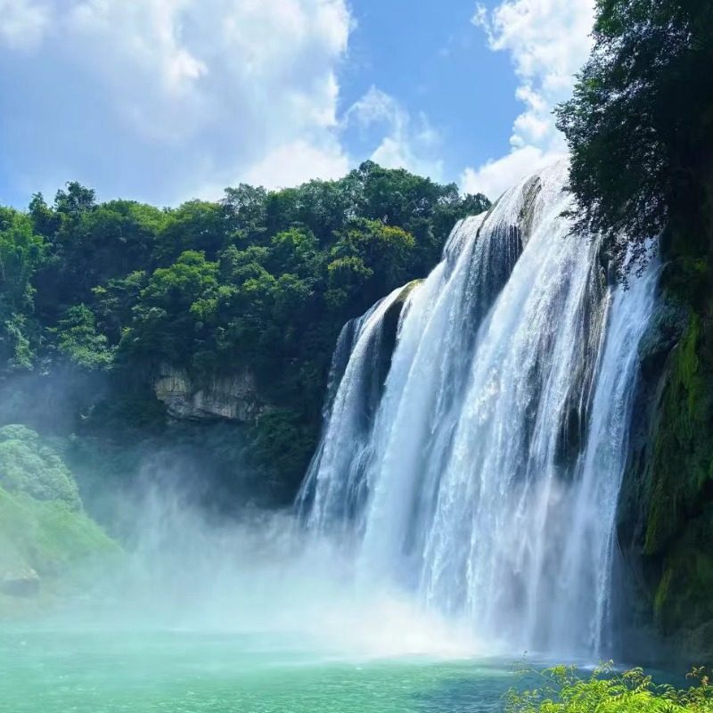 【一单一团】贵州旅游黄果树小七孔苗寨青岩6天5晚跟团游真纯玩