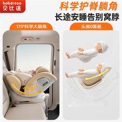 Babytubizhi Pro Kids Safety Seat for Infants and Toddlers 0-12 Years Old, Car-Mounted Smart Ventilation