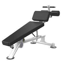 Adjustable Abdominal Muscle Board Trainer, Adjustable Incline Abdominal Board for Abdominal Training, Abdominal Crunch and Rotation Fitness Equipment