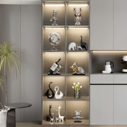 Light Luxury High-End Living Room Decorations, Wine Cabinet Decorations, Wine Rack Decorations, Home Tv Cabinet Modern Minimalist Crafts