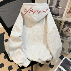 Sta Flagship Store American-Style Trendy Brand Embroidered Hooded Sweatshirt for Men and Women, New Autumn and Winter Couple Pullover Hoodie Top