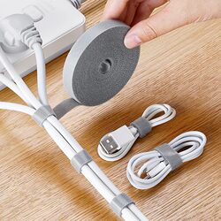 Japanese Data Cable Organizer Magic Tape Cable Tie Computer Cable Organizer Desktop Wire Fixing Strap