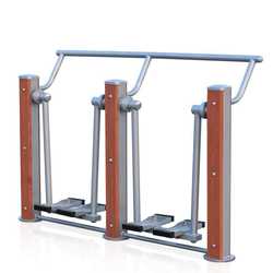 Fitness equipment waist and back massager outdoor high and low horizontal bar square community community outdoor path stretching back frame