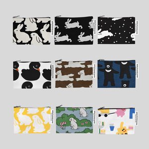 
KBP Korean Original Cute Pattern Clutch Animal Pattern European and American Fashion Daily Rabbit Pattern