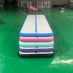 Inflatable Taekwondo Tumbling Mat Martial Arts Gymnastics Water Yoga Fitness Martial Arts Protection Mat Outdoor Camping Mat