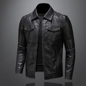 
Marvel Venom European and American Lapel Leather Jacket Men's Motorcycle Handsome Autumn New Style Overcoming Youth Slim Leather Jacket Trend