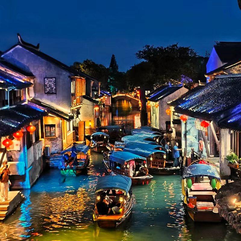 含往返上海机票-【纯玩全含+杭州宋城+金茂大厦+夜游周庄】6日5晚