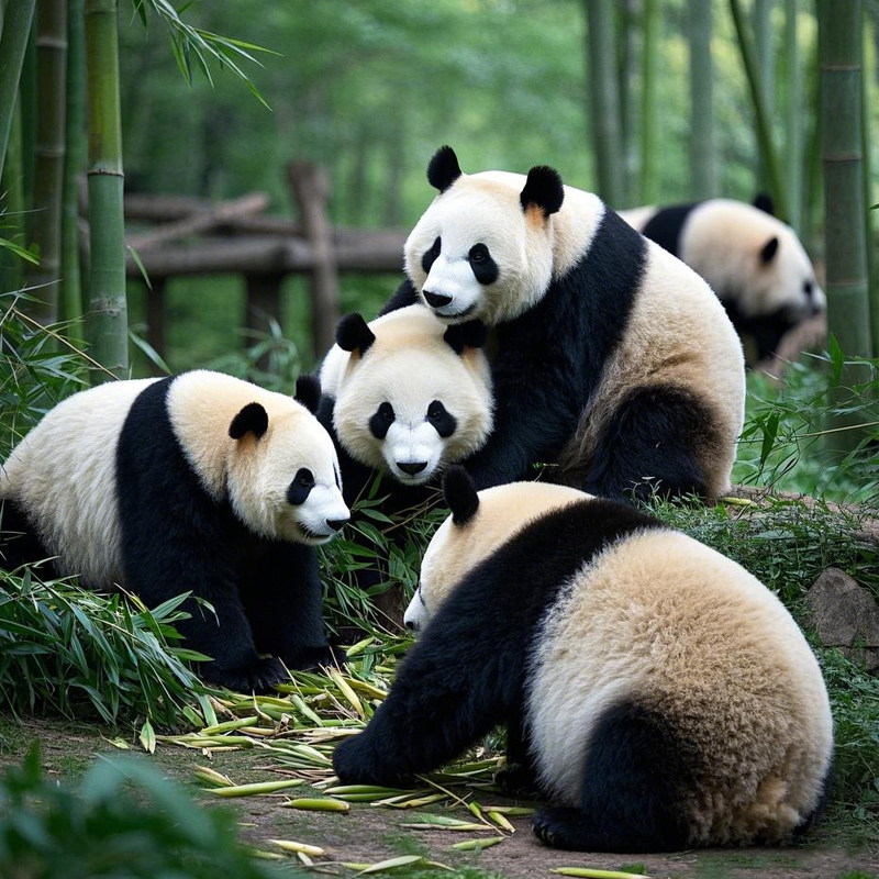 含往返交通-成都双动九寨沟黄龙三星堆熊猫基地0购物0自费6日游