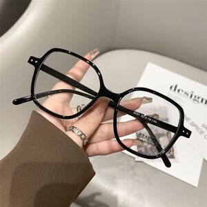 Retro literary square student Su Yan Bester Glasses Female Black Slender Fashion Net Red Iopathic Glasses Tide