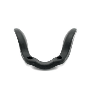 Glasses nose pads connected with nasal nose adult models myopia frame black saddle -shaped double screw hole children's nasal clip
