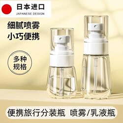 [Imported from Japan] Spray Bottle with Ultra-Fine Mist, Small Spray Bottle for Facial Hydration, Empty Bottle for Travel, Portable Spray Bottle