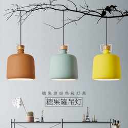 Nordic medieval style milk tea shop restaurant chandelier simple office creative hot pot restaurant coffee shop aluminum chandelier