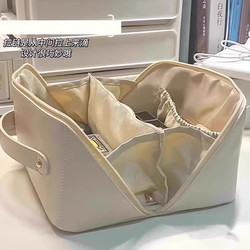 Cosmetic Bag for Women 2025 New Model Portable Large-Capacity Makeup Brush Storage Bag Travel Toiletry Bag