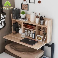 Student dormitory bed storage rack suspended table student dormitory bed desk with lock upper bunk storage cabinet hanging large