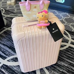 2026 New Model Suitcase, Large Capacity Leather Suitcase, High Aesthetic Value, 20inch Carry-On Suitcase with Silent Universal Wheels, 24inch Travel Suitcase