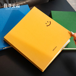 Qie Xunyunshan Self-Adhesive Photo Album, Smile Story Family Life Memory Album, Large-Capacity Photo Storage Album