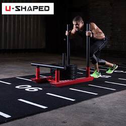 Fitness Sled, Energy Cart, Resistance Explosive Power Training Cart, Pull Cart, Weighted Sled, Resistance Sled, Gym