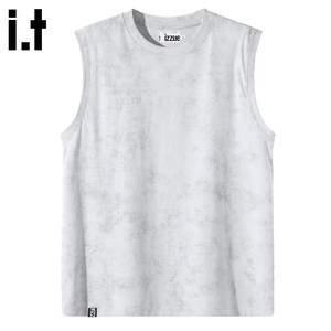 
itizzue new sleeveless vest men's 2025 summer sports fitness vest sweat-absorbent breathable undershirt top 1P