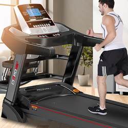 New Model Small 900 Treadmill for Home Use, Silent Fitness Folding Single/Multi-Function Blue Screen No-Installation Electric