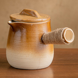 Tea Brewing Set with Stove, Ceramic Pot for Brewing Tea, Milk Tea Pot, Home Use Tea Roasting Pot, Fire Stove Set