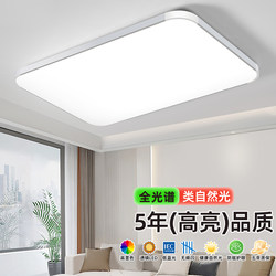 Led Full Spectrum Ceiling Lamp Living Room Lamp Modern Simple Rectangular Bedroom Office Balcony Aisle Corridor Light