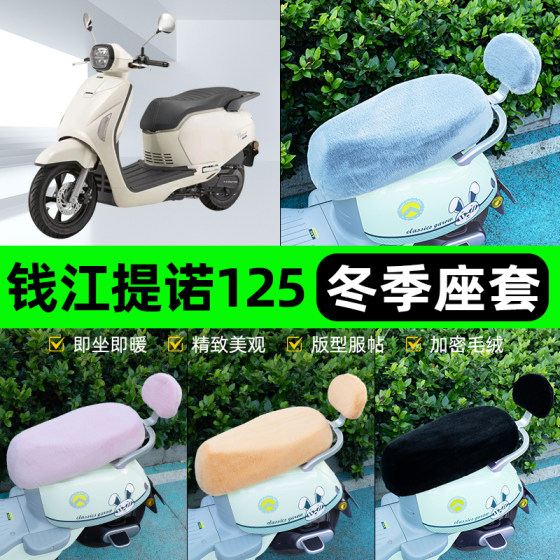 
Suitable for Qianjiang Tino 125 battery electric vehicle winter seat cover, cushion cover, seat rainproof, waterproof and sunscreen accessories
