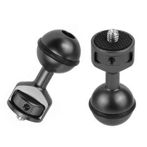 Diving camera head seat anti -loose expansion 1/4 ball head extended arm fixing seat professional underwater photography accessories