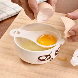 Egg White Separator Kitchen Baking Tool Egg White and Yolk Separation Gadget for Home Use