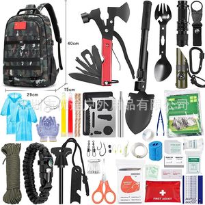 
Outdoor supplies adventure and survival tool set mountaineering, camping, outdoor camping, survival equipment emergency kit