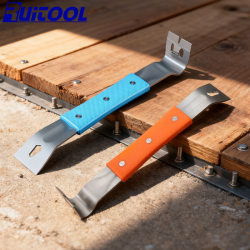Woodworking Pry Bar Scraper, Household Pry Board Nail Remover, Multi-Functional Industrial-Grade Stainless Steel 403 Pry Bar