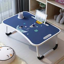 Bed desk foldable small table multifunctional table dormitory student study table home bedroom writing table table board