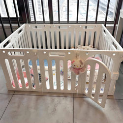 Dog Fence Indoor Dog Cage Small and Medium-Sized Dog Pet Fence Puppy Enclosure Corgi Bichon Protective Fence Dog House