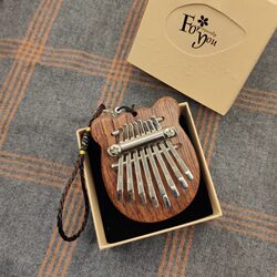 Mini 8-Note Thumb Piano Kalimba, Handheld, Tiny, Mini, Portable, Cute, Internet-Famous, Hollow Thumb Piano, 8 Notes