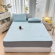 
Category A Maternal and Infant Grade Waffle Embroidered Bear Bingdou Bean Mat Three-piece Set Bed Sheet Style Ice Silk Soft Mat Can Be Machine Washed