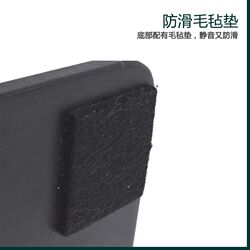 Iron painted rectangular double column black dining table base fast food restaurant milk tea shop cafe table leg accessories factory