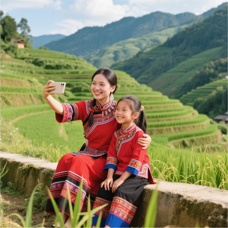 桂林龙脊梯田漓江阳朔三/四星船旅游3天2晚私家团三日游