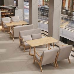 Casual single sofa chair, coffee shop, milk tea shop, table and chair combination, tea house, B&B, book bar, reception and negotiation booth