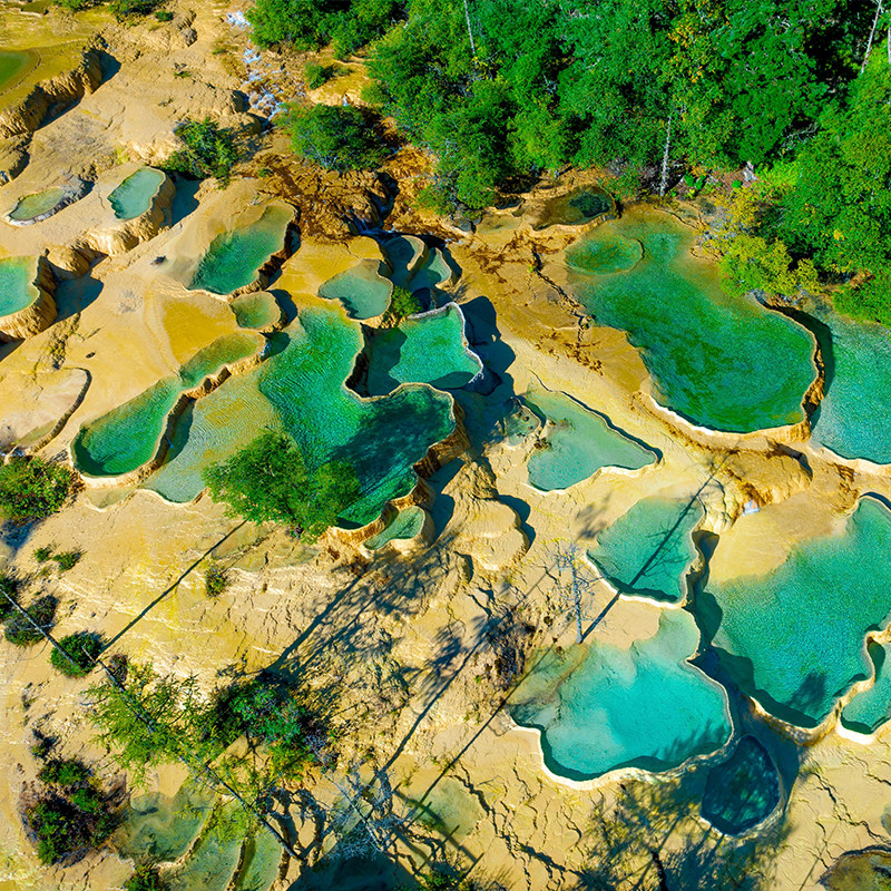 九寨沟两日游双人精致小团大团高铁直达纯玩保姆车黄龙九寨跟团游
