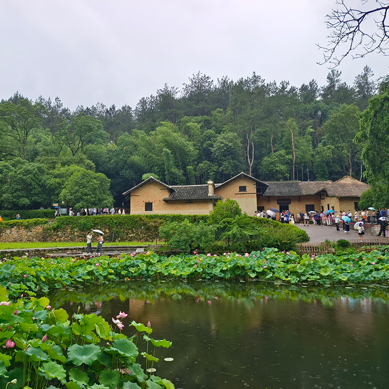 湖南旅游韶山故居一日游 韶山纪念馆/花明楼景区/滴水洞/南岸私塾