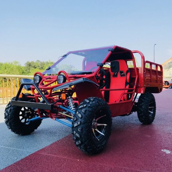 Factory direct selling four -wheeled off -road karty farmer car with bucket cargo, agricultural vehicle all -terrain UTV beach motorcycle
