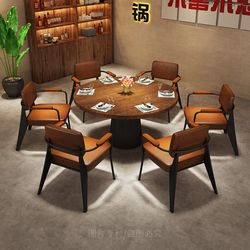 BBQ catering coffee shop one table four chairs clear bar western restaurant music dining bar commercial pub dining table and chairs combination