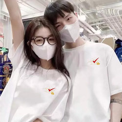 Xiangyun Daikao Special Cotton T-Shirt for College Entrance Examination, Short-Sleeved for Male and Female Students, Versatile for Summer, Couple Class Uniform, Large Size Exam Companion Outfit