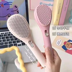 Retractable Massage Comb, Magic Comb for Hair and Scalp Cleaning, Non-Damaging Hair Comb, Anti-Static, Smooth Hair, Cleaning, Home Use