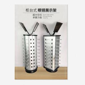 
Free shipping rack glasses creative high-end glasses frame counter sunglasses square shelf rotating display rack round