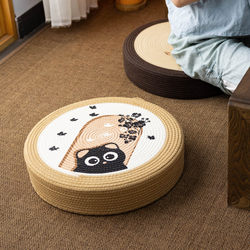 Tatami Floor Cushion Japanese Style Cute Lazy Seat Balcony Bay Window Bedroom Home Use Round Butt Cushion