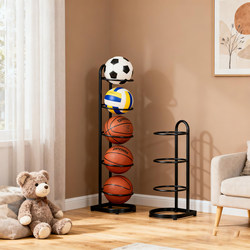 Basketball Storage Rack, Household Foldable Ball Storage Rack, Football Volleyball Layered Organizer Rack, Toy Ball Storage Rack