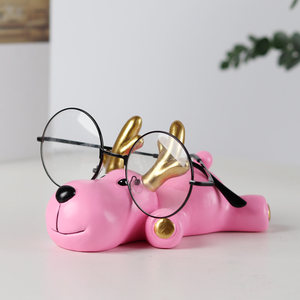 
Creative cute cute deer glasses shelf ornaments glasses store display rack glasses storage bracket Y rack for glasses
